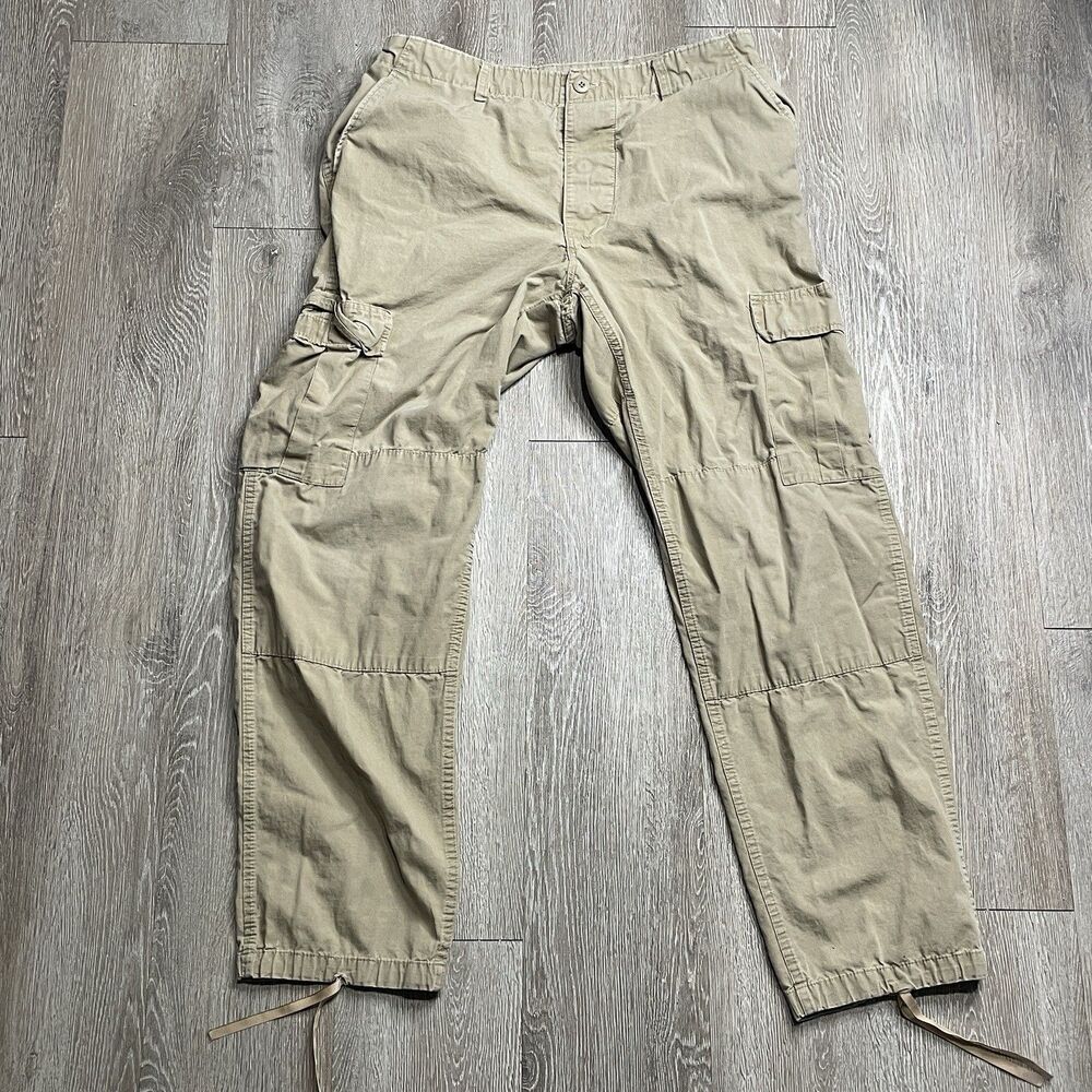 Combat Trousers Tactical Pants Mens Large Long  Desert Military Cargo Baggy